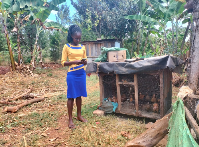 Farmer.Chat: Shaping Modern Agriculture for Youth in Kenya